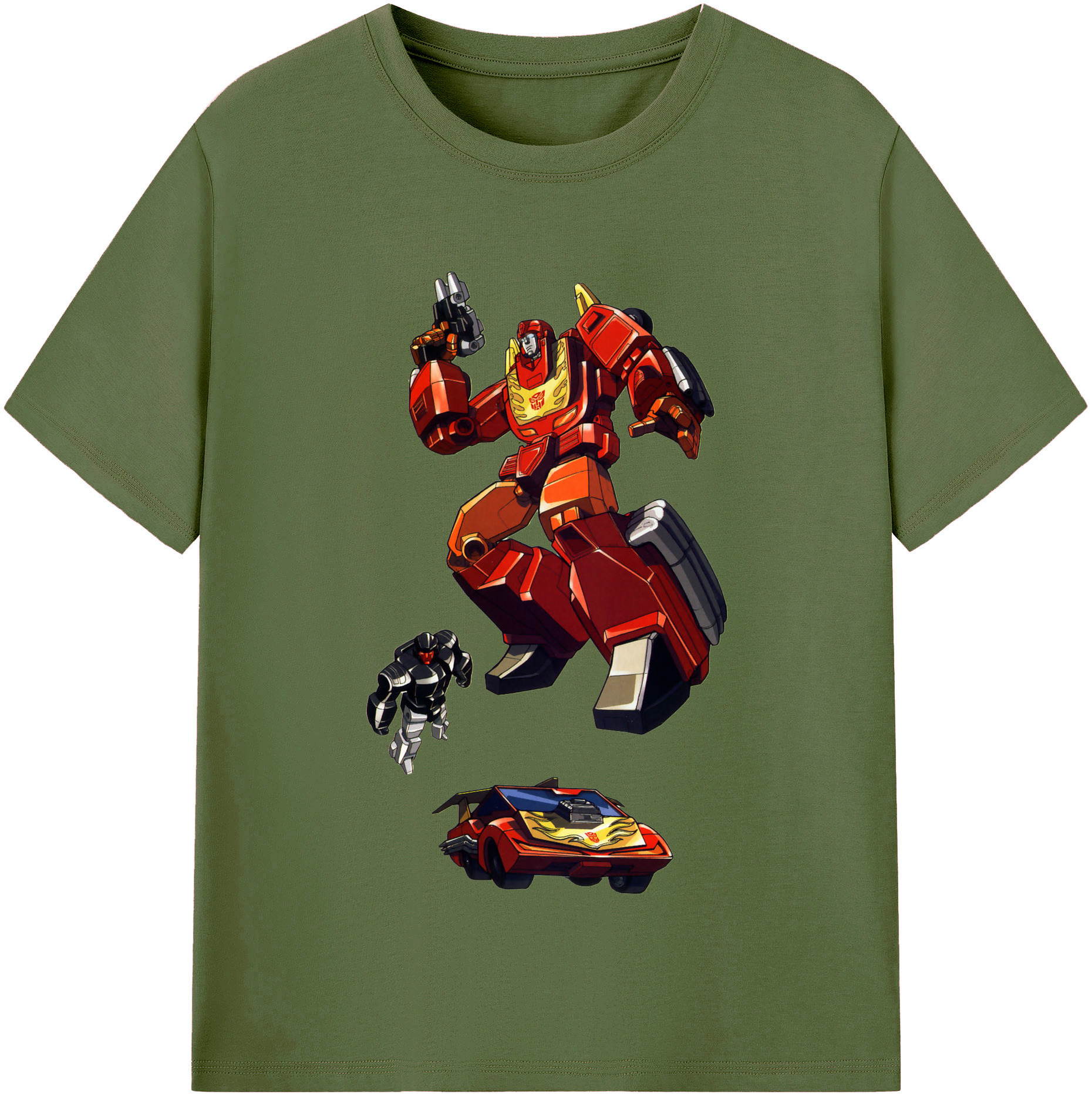 （画像用）  綿100％半袖Tシャツ（フロントプリント）